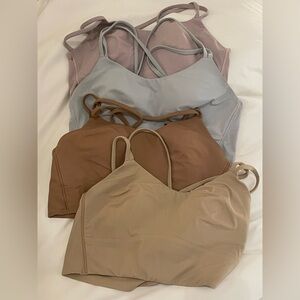 lululemon Like a Cloud Longline Bra Light Support, B/C Cup // Set of 4